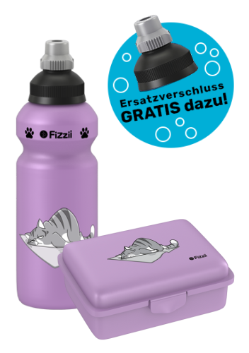 Fizzii Set Katze Flieder